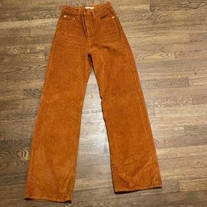 Levi’s rib cage wide leg corduroy pants
